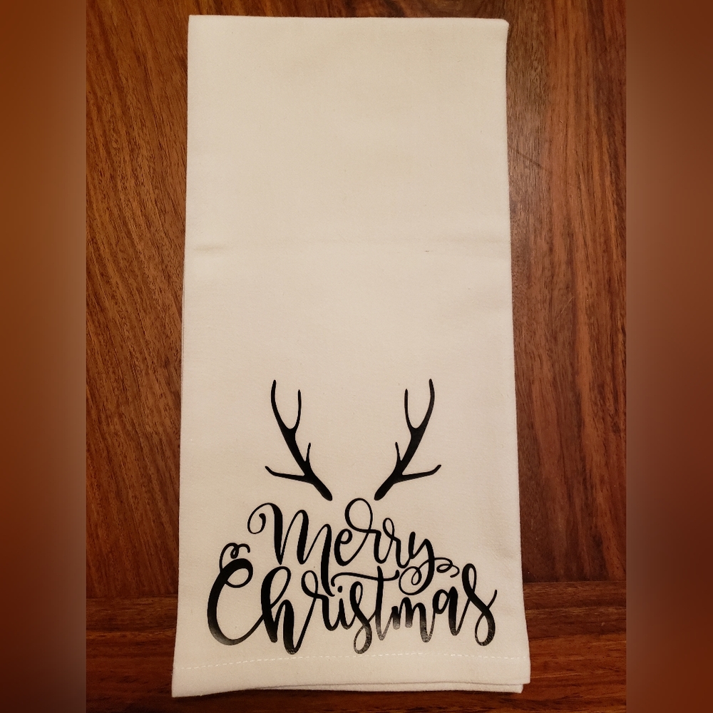 Christmas tea towel